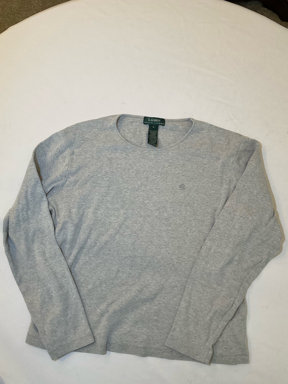 Ralph Lauren Gray Crewneck Tee